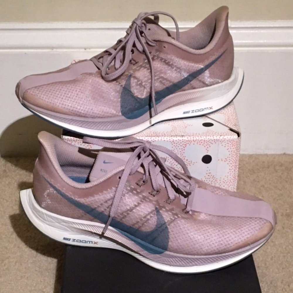 Nike Zoom Pegasus 35 Turbo Running Shoes Particle Rose, Women Sz. 8